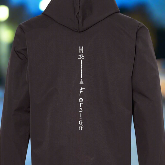 Hella Foreign Water-Resistant Hooded Windbreaker