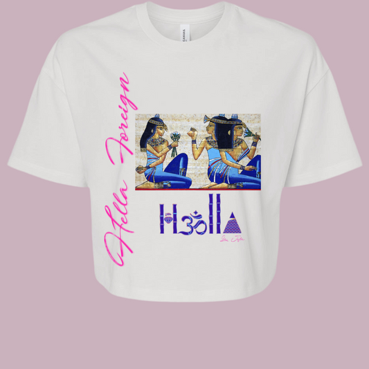 Hella Foreign Goddess Gang Women's Favorite Crop Tee