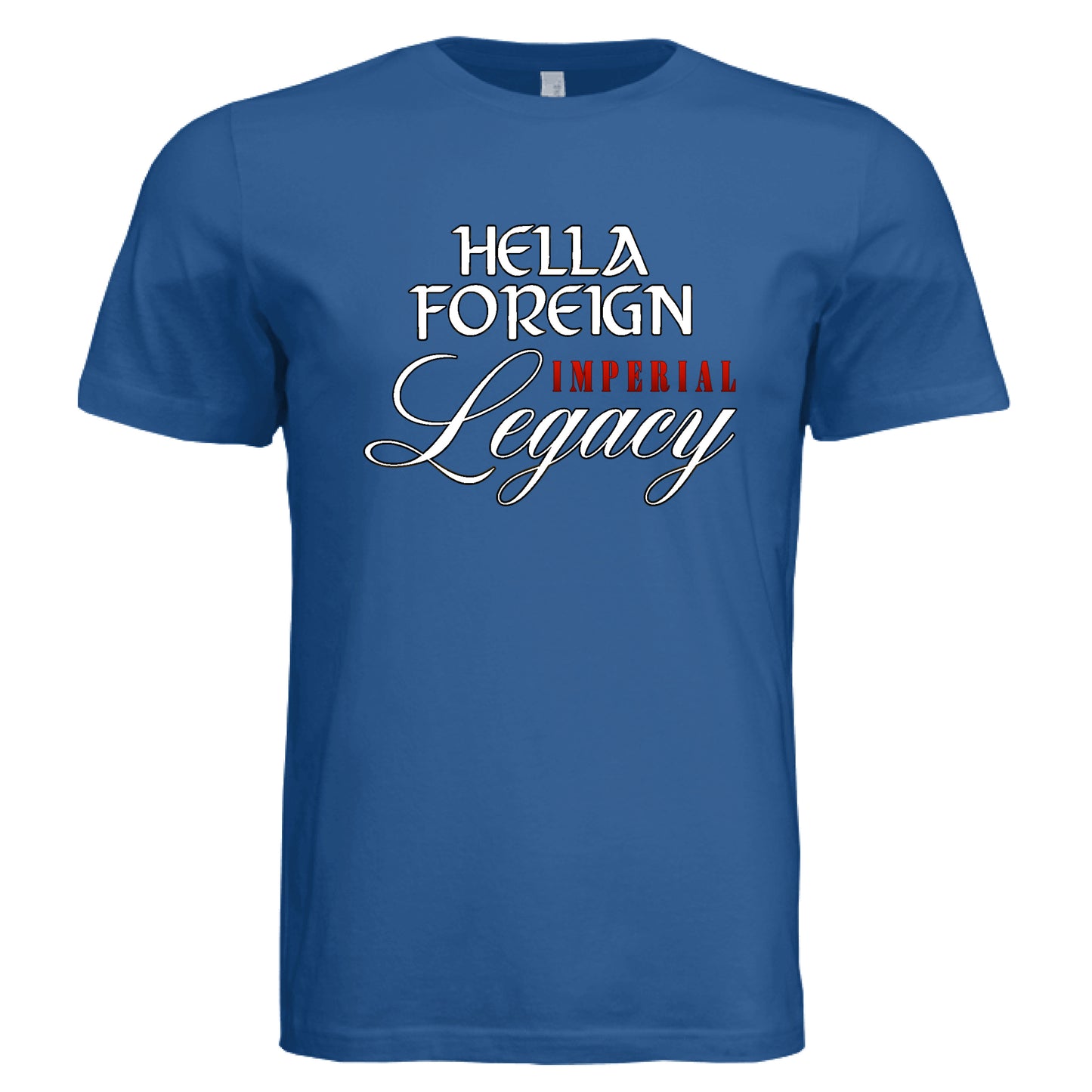 Solid True Royal Triblend - FRONT