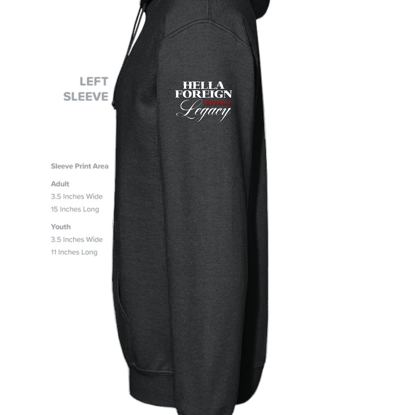 Black - IND280SL - SLEEVE_LEFT